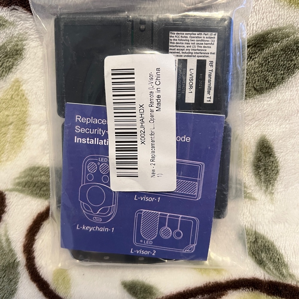 Universal garage remotes x 2